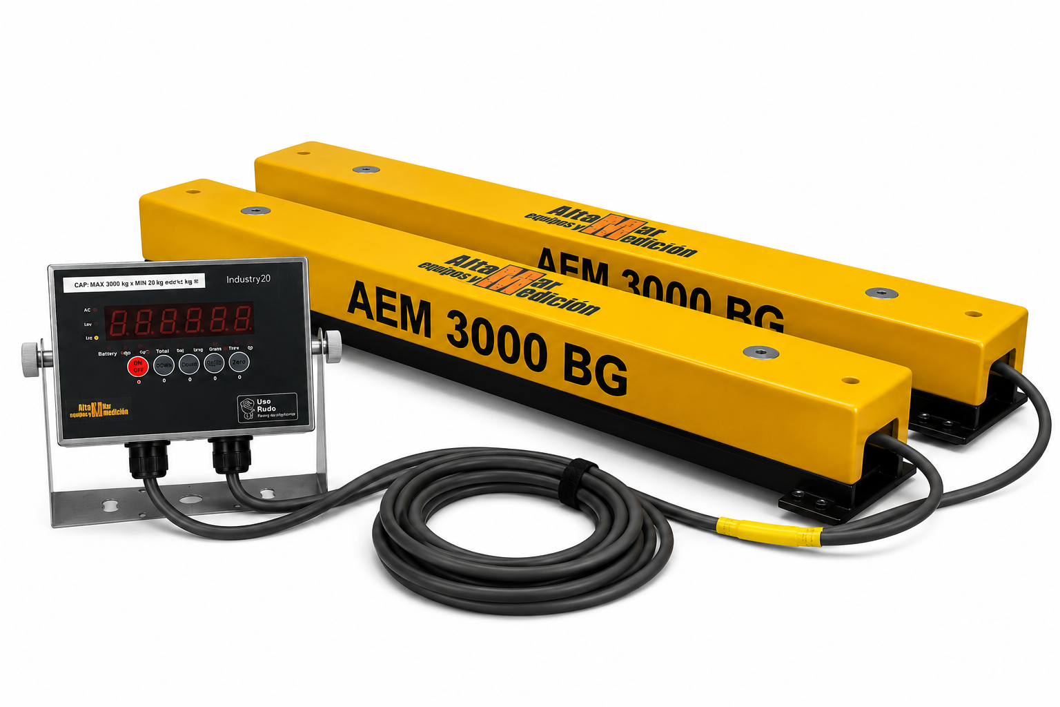 Báscula ganadera AEM 3000 BG